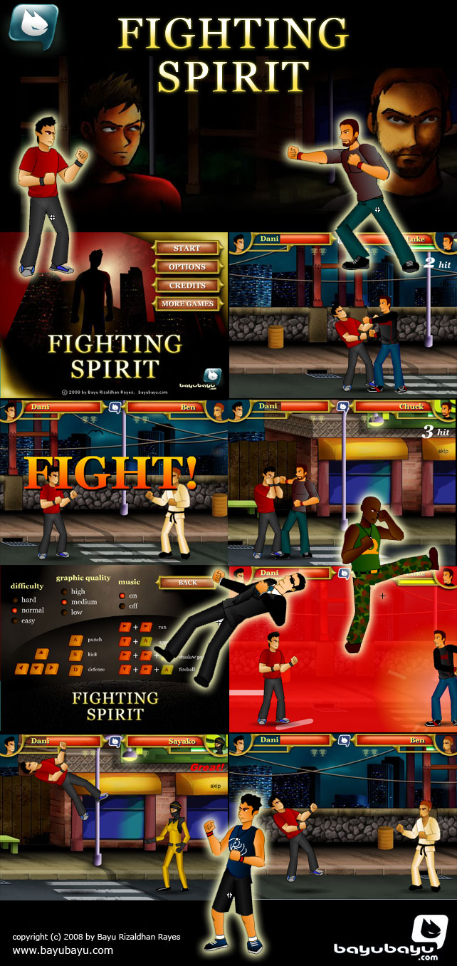 Fighting spirit screenshots